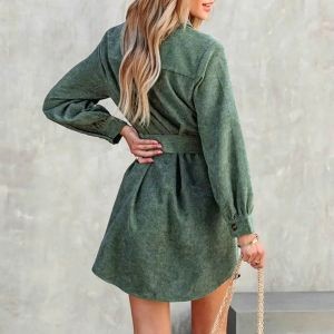 Robe Midi En Velours Pour Femme - Manches 3/4, Coupe A, Pour Occasions Spéciales (Noël, Mariages, Soirées)