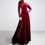 Robe Longue Velours 9